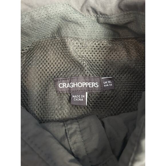 Craghoppers Mens XL Nosilife Green Button Up Short Sleeve Vented Trek - Picture 3 of 7